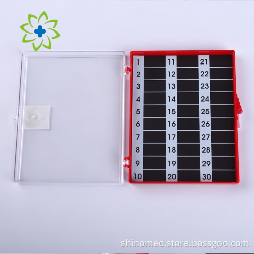 Disposable 30 Counts Single Side Magnetic Needle Counter